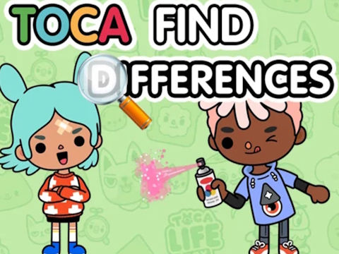 Spel Toca Zoek de verschillen  online