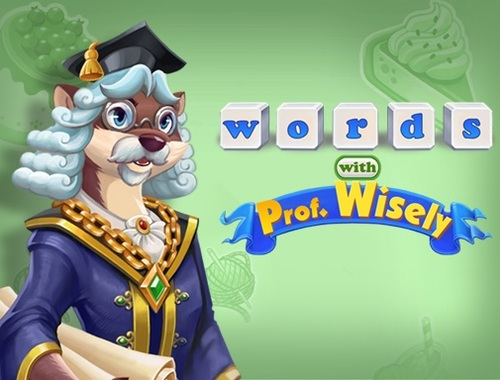 Spel Woorden met prof. Verstandig  online