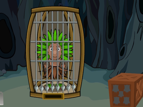 Spel Redding van een grot-stammeisje  online