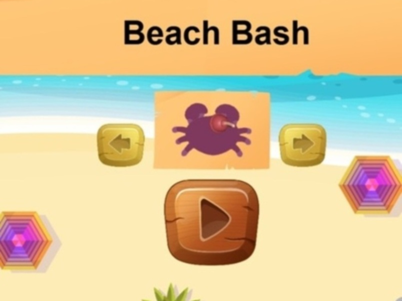 Spel Strand bash  online