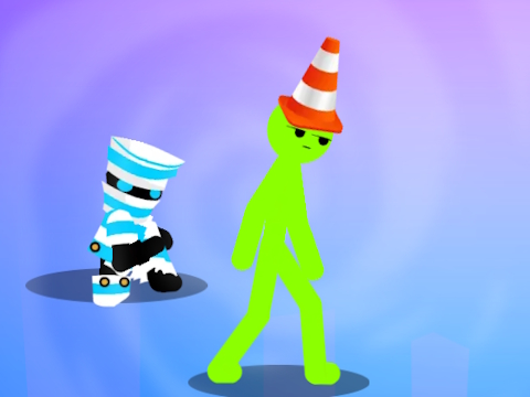 Spel Parkourmeester: Stickman Race  online