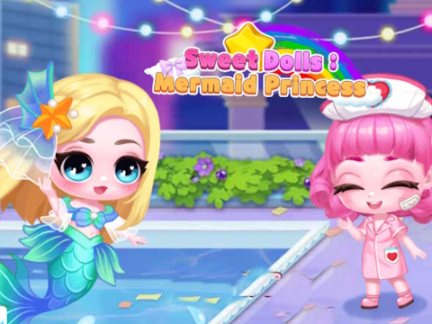 Spel Lieve poppen: zeemeerminprinses  online