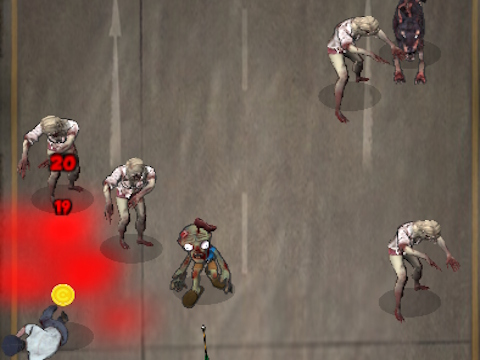 Spel Overleving van zombieverdediging  online