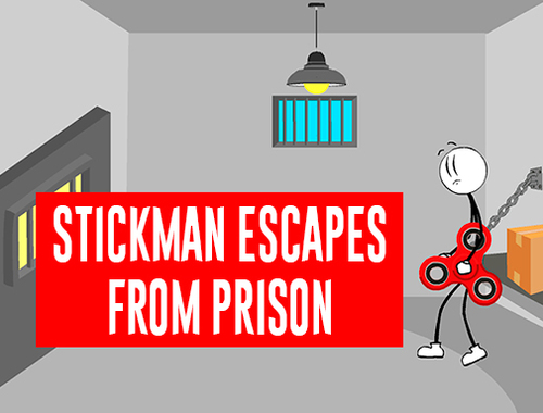 Spel Stickman ontsnapt uit de gevangenis  online