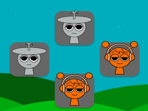 Spel Sprunki Incredibox-geheugen  online
