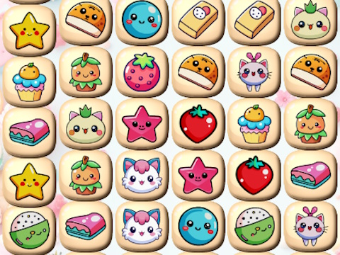 Spel Zoete tegelpuzzel  online