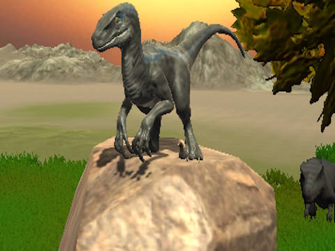 Spel Dino Simulator stadsaanval  online