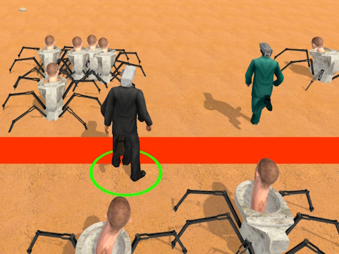 Spel Cameraman versus Skibidi-overleving  online