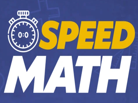 Spel Snelheid wiskunde  online