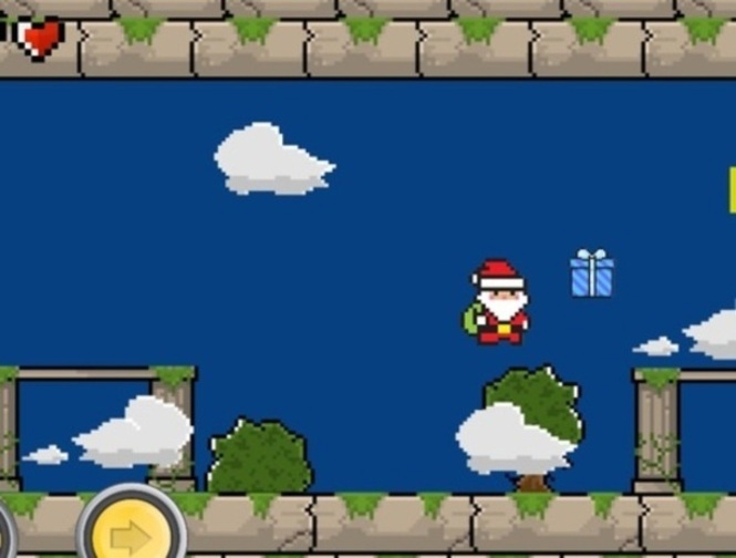 Spel Retro-kerstman  online