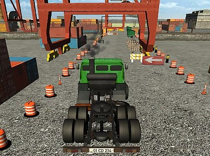 Spel Zware vrachtwagen drift en rijden  online