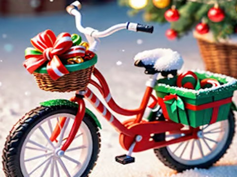 Spel Kerstfietssalon  online