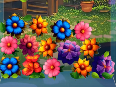 Spel Bloemen samenvoegen 2048  online