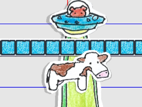 Spel Papieren UFO  online