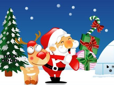 Spel Red de Kerstmanvrienden  online