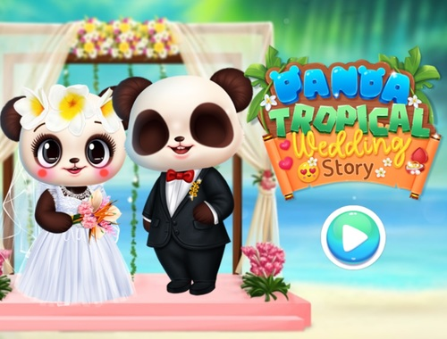 Spel Panda tropisch huwelijksverhaal  online