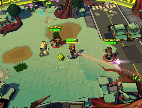 Spel Survivor Z-kogels en hersenen  online