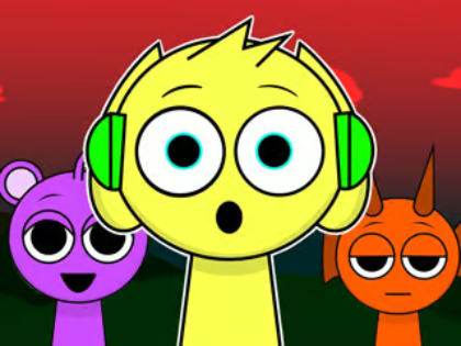 Spel Legpuzzel: Sprunki-band  online