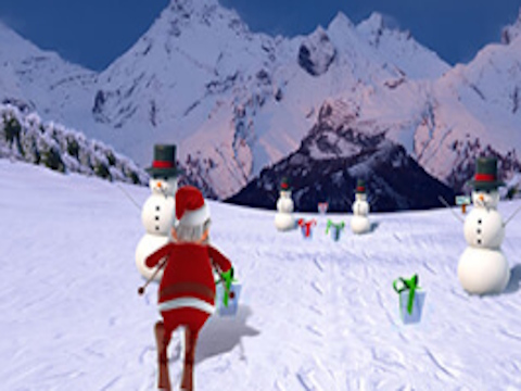 Spel Downhill Kerstdash  online