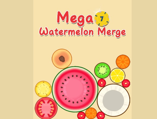Spel Mega Watermeloen Samenvoegen  online