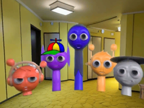 Spel Sprunki Achterkamer Terrors Skibidi Toilet  online