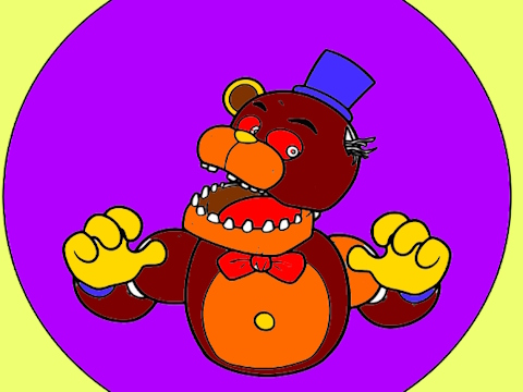 Spel FNAF-kleurboek  online