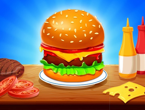 Spel Hamburgercafé online