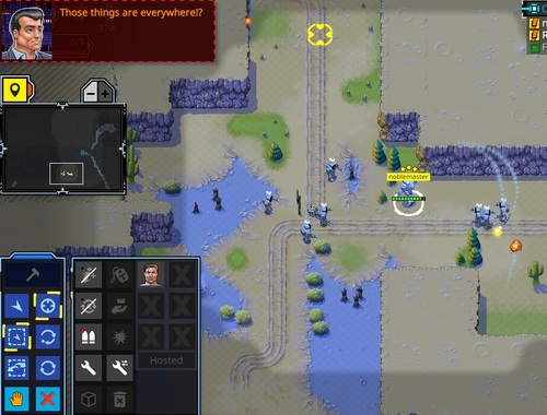 Spel Retro-commandant  online