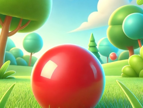Spel Rode Balloper 3D  online