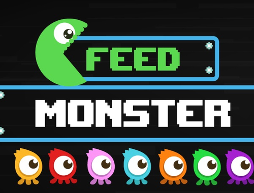 Spel Voed monster  online