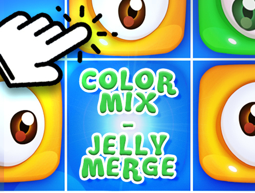 Spel Kleurenmix - Jelly Merge  online