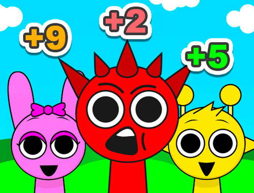 Spel Sprunki-uitdaging  online
