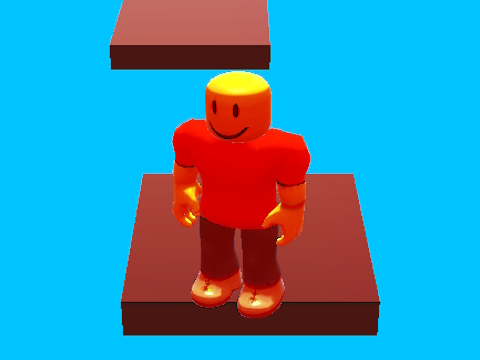 Spel Roblox obbi: Alleen omhoog  online