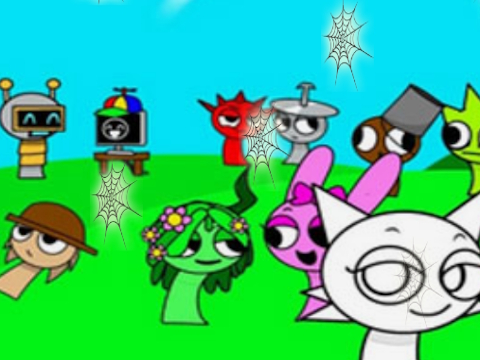 Spel Sprunki spot incredibox  online