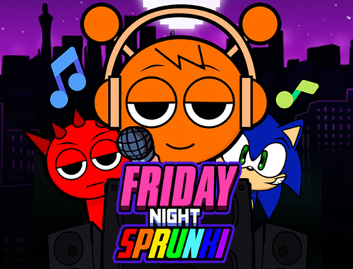 Spel Vrijdagavond Sprunki  online