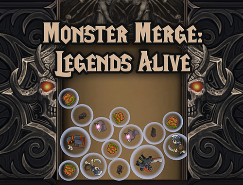 Spel Monster Merge-legendes levend  online