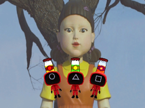 Spel Inktvis Sprunki Kraan 2  online