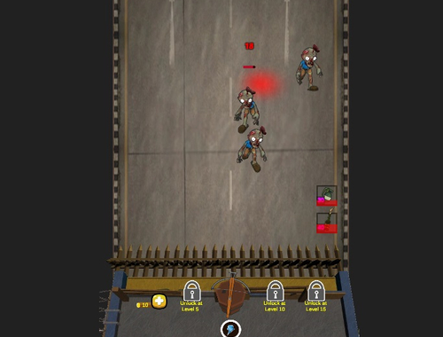 Spel Overleving van zombieverdediging  online