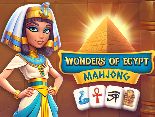 Spel Wonderen van Egypte Mahjong  online