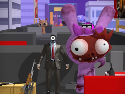 Spel Eén kogel voor Sprunki  online