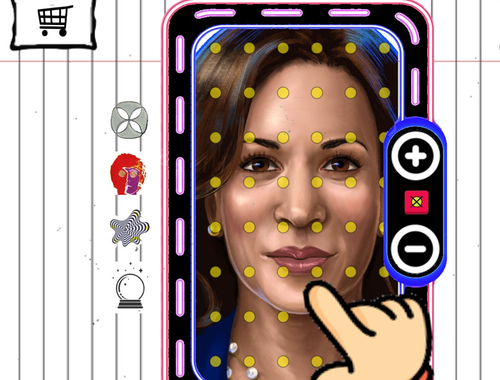 Spel Grappig gezicht zoektocht  online