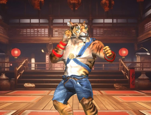 Spel Bodybuilder Karate vechten  online