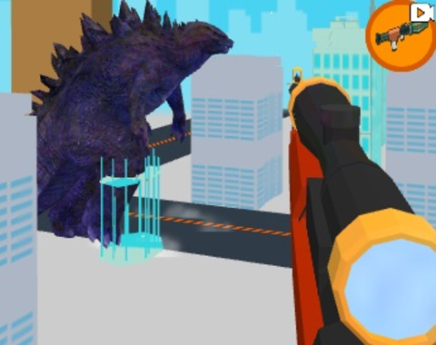 Spel Heli Monsters gigantische jager  online