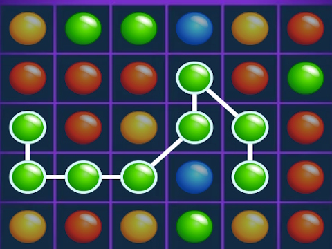 Spel Verbind de bubbels  online