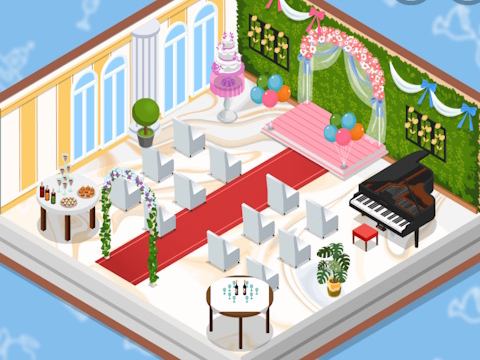 Spel Decor: Mijn bruiloft  online