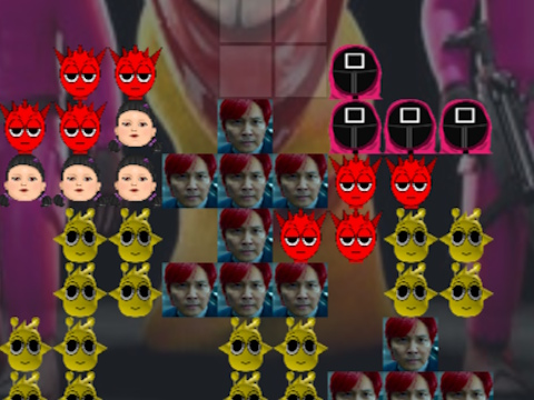 Spel Inktvis Spel X Sprunki Tetris  online