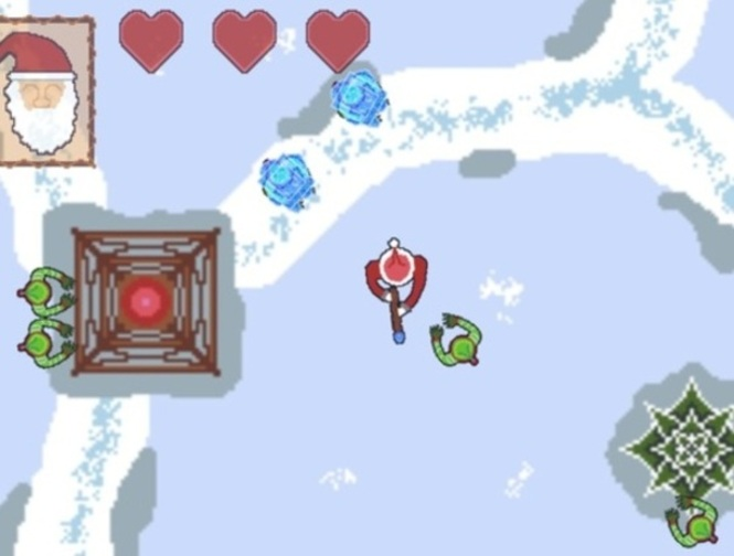 Spel Zombie-apocalyps met Kerstmis  online