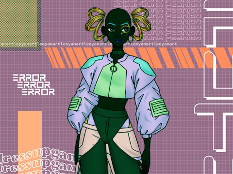 Spel Pastelkleurige cyberpunk  online