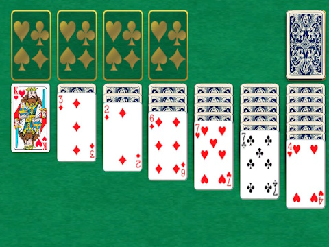 Spel Klondike Klassieke Solitaire  online