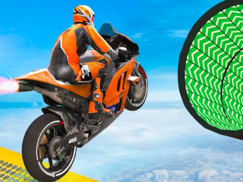 Spel Moto-stuntracen  online